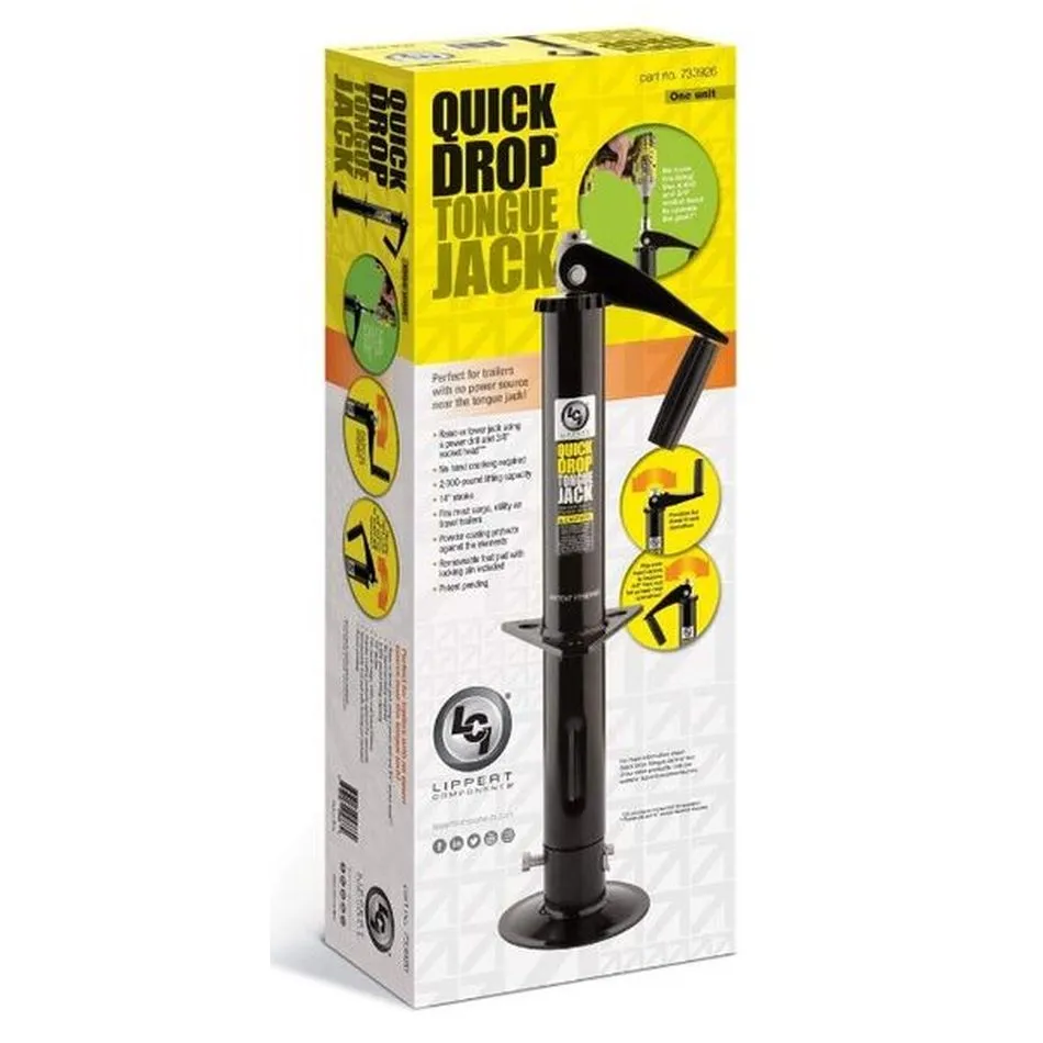 Quick Drop Manual Tongue Jack
